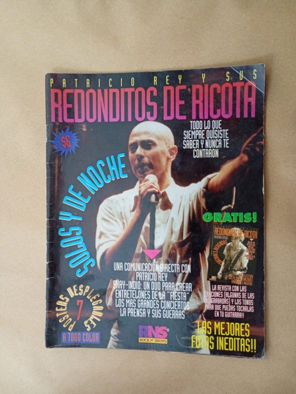 Producto - Patricio Rey y sus Redonditos de Ricota - Rock N Shows - Noviembre 1992