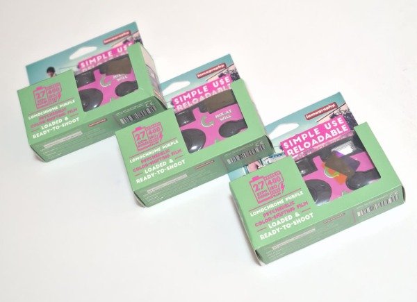 Producto - Cámara Lomography Simple Use Recargable Purple