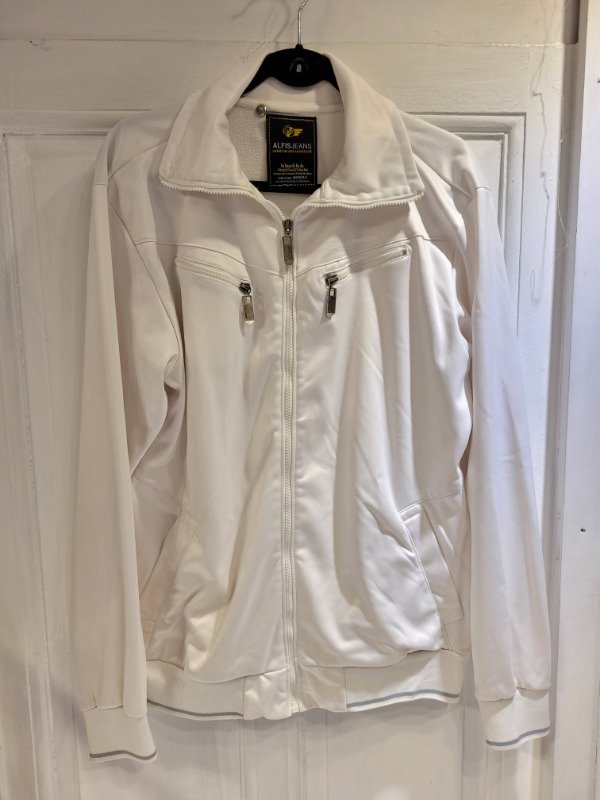 Producto - Buzo ALFIS blanco con cierre EN SALE Talle M/L - PRECIO: 36X