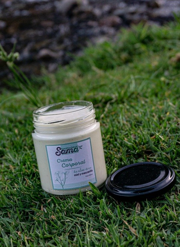 Producto - Crema de Aloe, Miel y Manzanilla