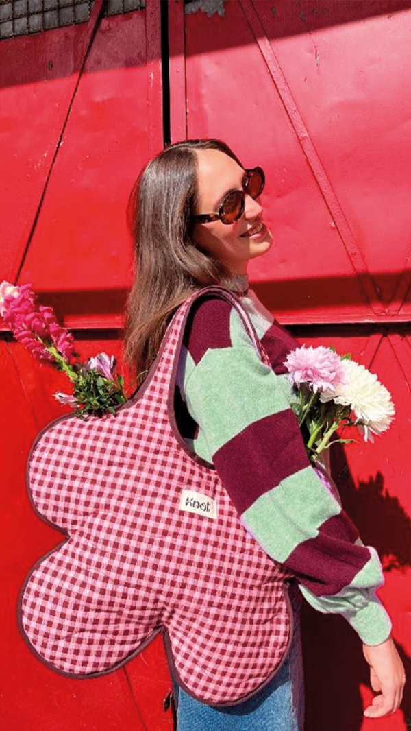 Producto - FLOWER TOTE BERRY - 6