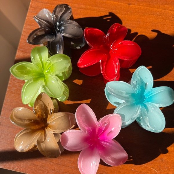 Producto - Broches hibiscus8cm