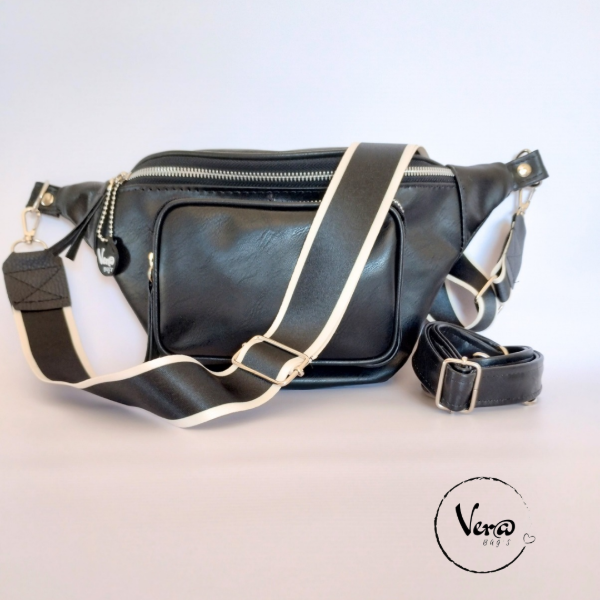 Producto - Riñonera Graciela doble correa Ne