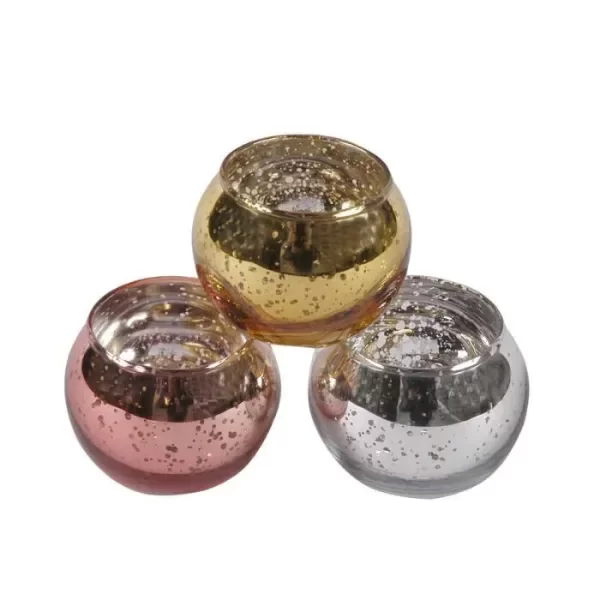 Producto - Porta Vela Esfera Brillo 7140