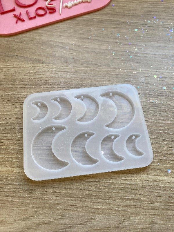 Producto - Molde lunas dije/llavero