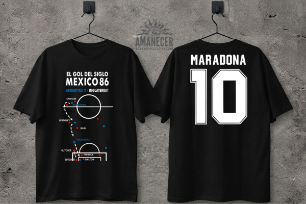Producto - Remera Maradona Gol del Siglo