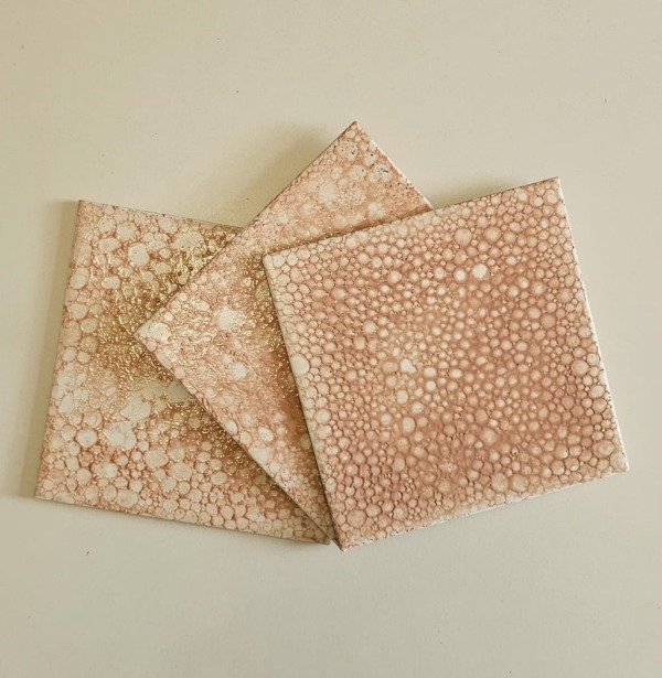 Producto - Azulejo artístico-Rosa