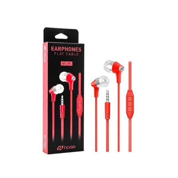 Producto - Auricular In-Ear NG-094 Noga Rojo