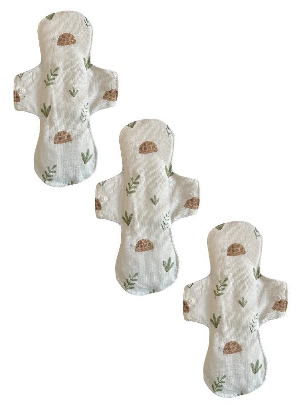 Producto - Pack de tres toallitas nocturnas - Tortugas