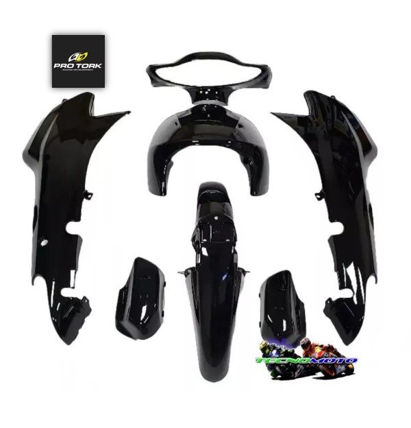 Producto - KIT PLASTICOS HONDA 100 BIZ  [PROTORK] -48148