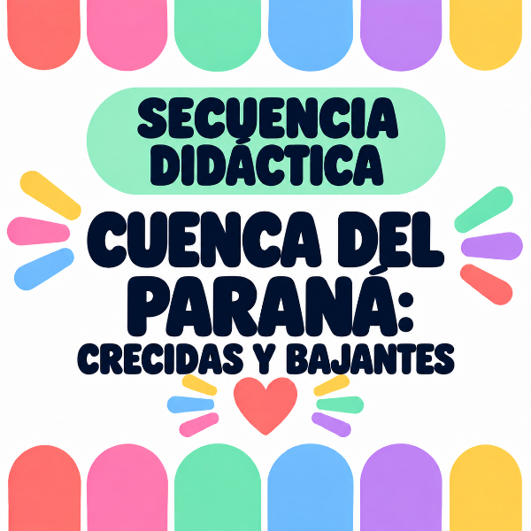 Producto - Cuenca del Paraná: crecidas y bajantes - Secuencia didáctica de 10 clases