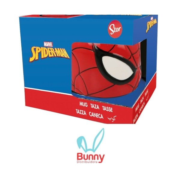 Producto - STOR - TAZA CERAMICA 3D MARVEL SPIDERMAN 414ML - 0