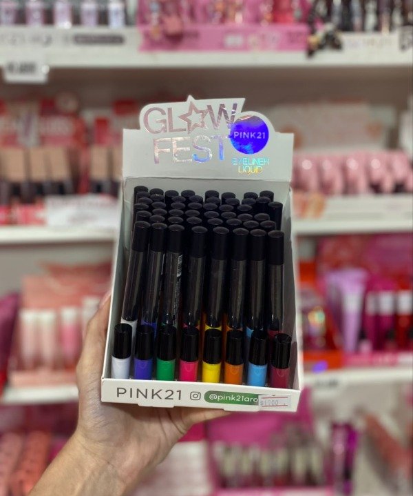 Producto - Delineador de ojos líquido de colores PINK21