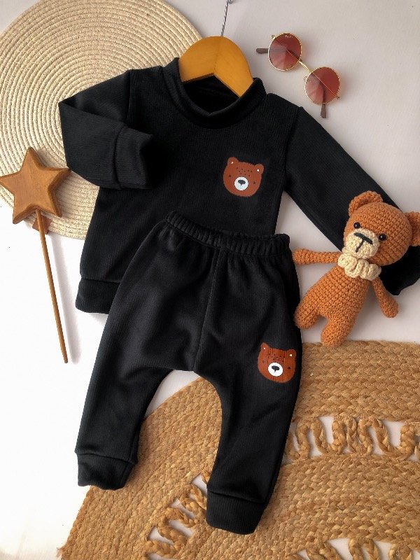 Producto - SET Corderoy negro