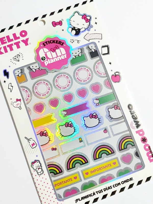 Producto - Stikers planificador Wero Hello Kitty