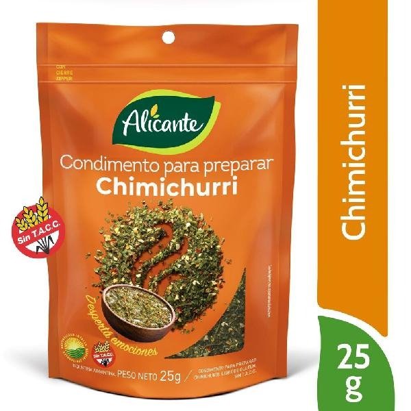 Producto - CHIMICHURRI ALICANTE 25g