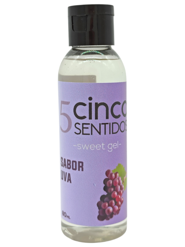 Producto - GEL COMESTIBLE SABOR UVA 80ML. 5SGUVA