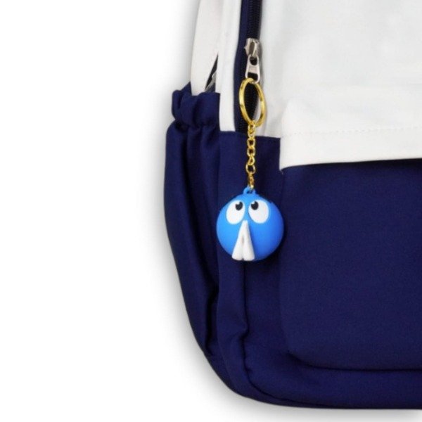 Producto - Llaveros Emojis Cara Azul Pequeña Desprecio y Adoración