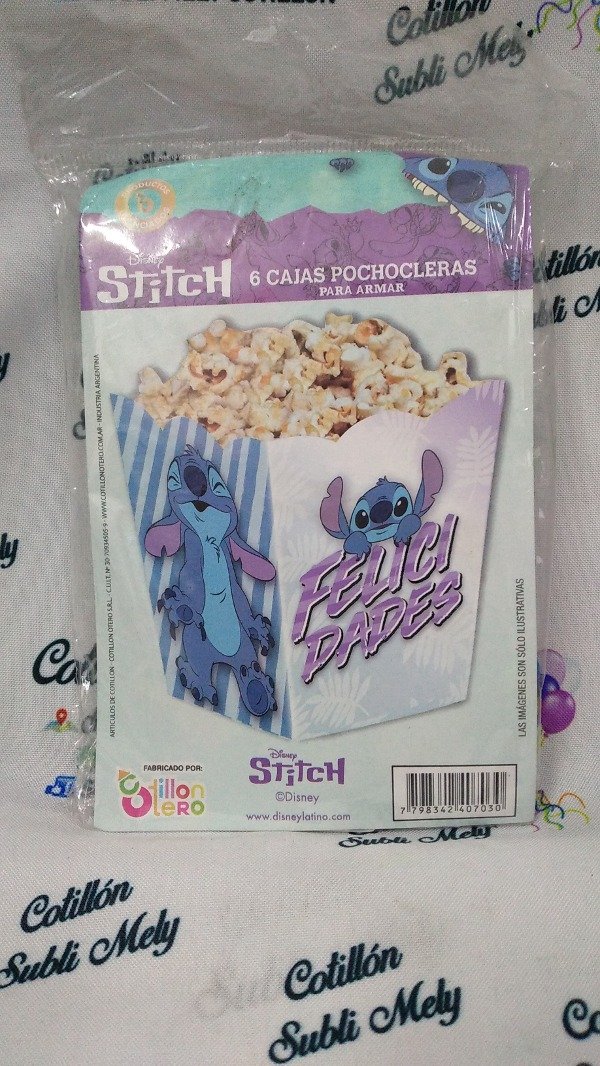 Producto - POCHOCLERA STITCH X 6