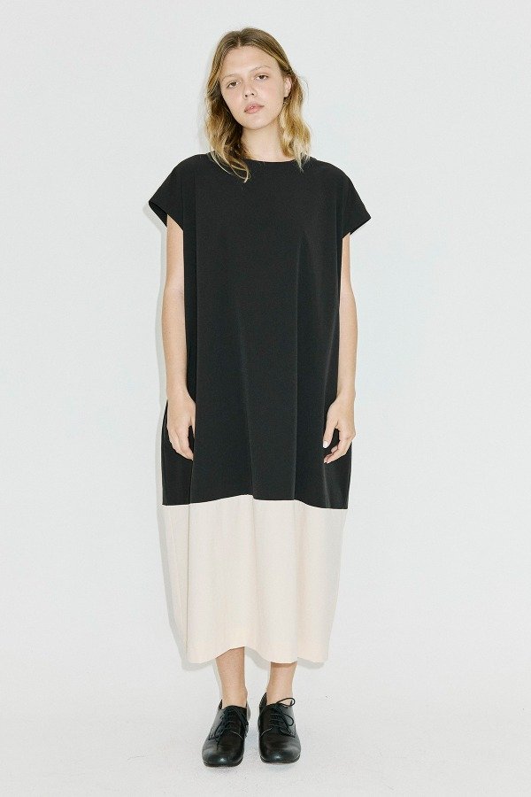 Producto - Vestido Bicolor Nylon SS27-MVBN - 0