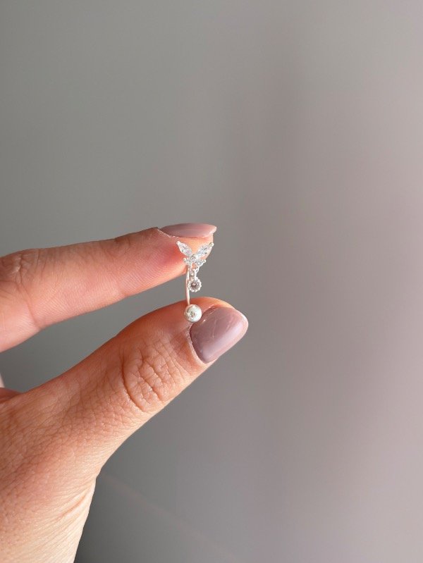 Producto - Piercing ombligo mariposa