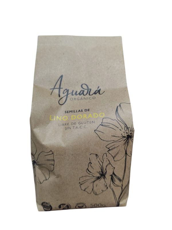 Producto - Lino Dorado Orgánico 500gr