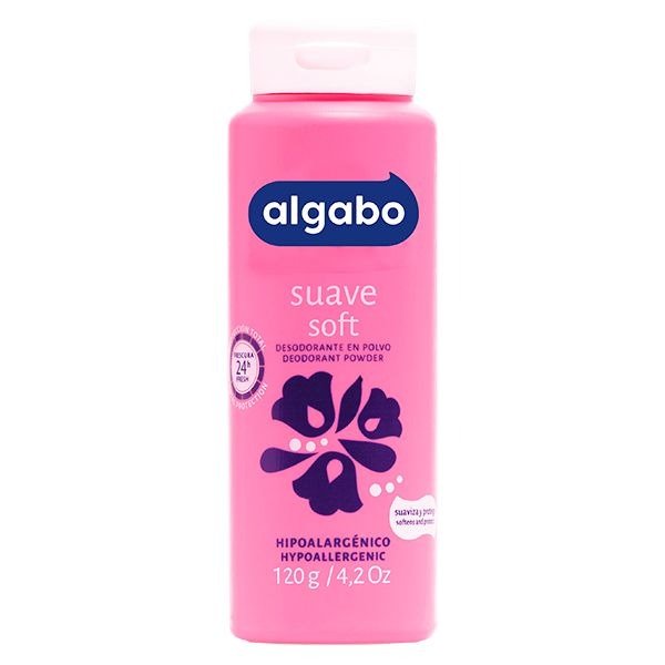 Producto - 8120 ALGABO TALCO SOFT ROSA 120