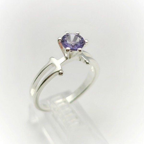 Producto - ANILLO CALADO CON CRISTAL