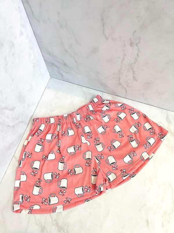 Producto - Short Pijama - Cafe