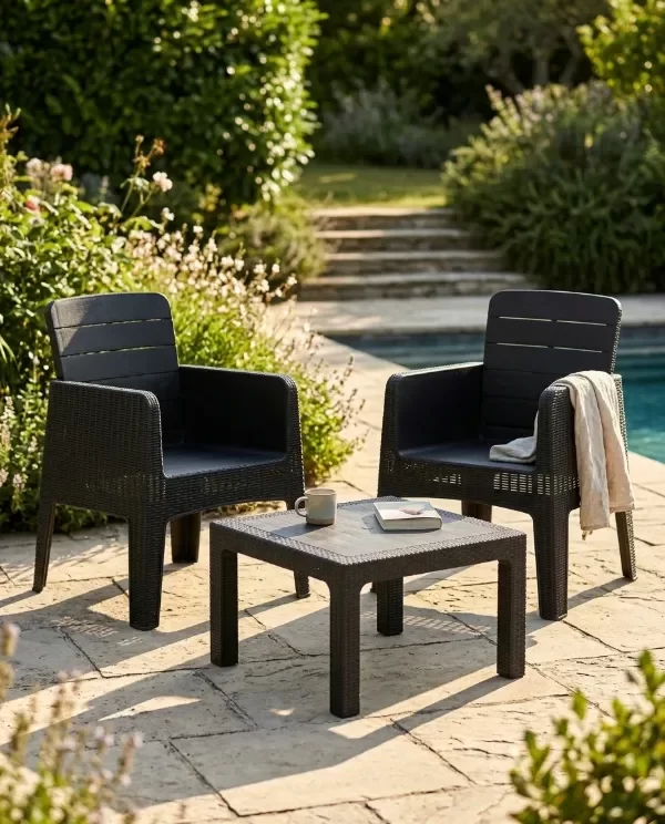 Producto - JUEGO MILO 2 SILLONES + MESA RATONA 80X80
