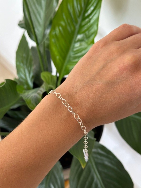 Producto - Pulsera Ovalos plata