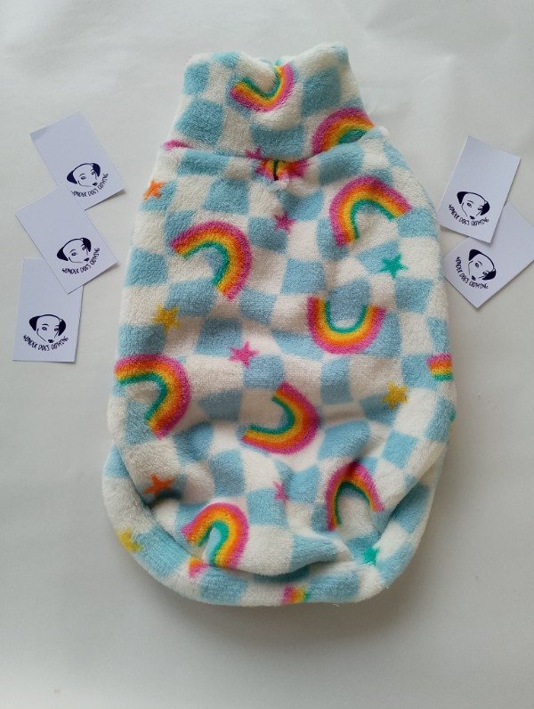 Producto - Buzo polar soft rainbow baby blue T.2/T.5