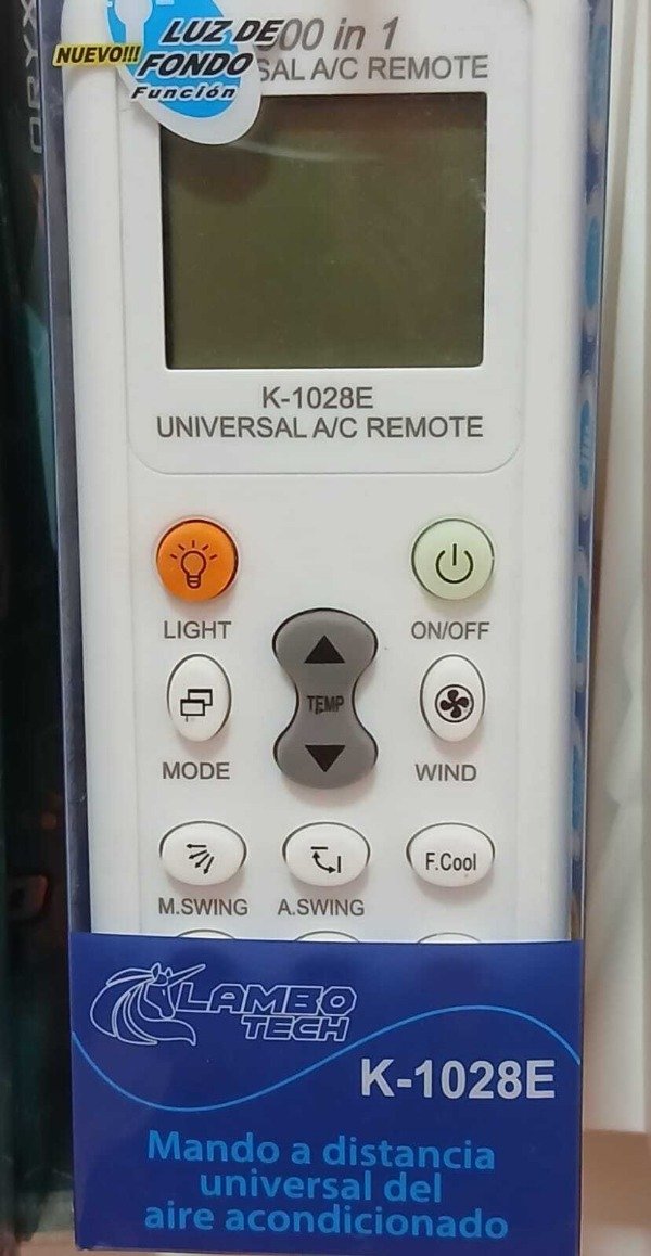 Producto - Control Universal para Aires Acondicionados K - 1028E