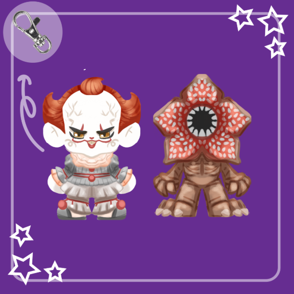 Producto - LLAVEROS MINI "MONSTRUOS"