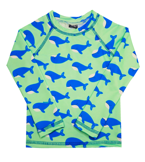 Producto - Remera UV m/l - Ballenitas verdes