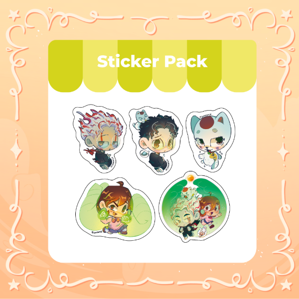 Producto - [Sticker Pack] Dan Da Dan