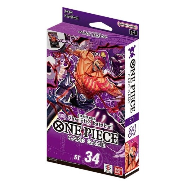 Producto - CARTAS BANDAI TCG ONE PIECE: STARTER DECK - CHARLOTTE KATAKURI