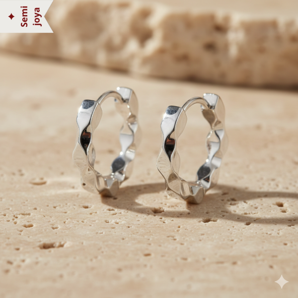Producto - Aros Curve Silver