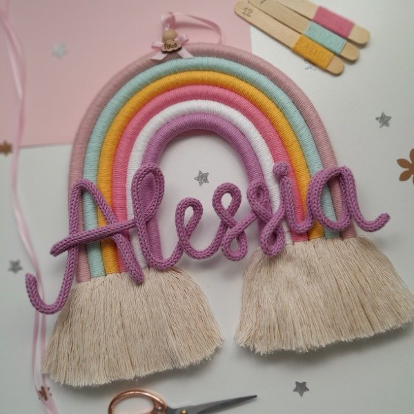 Producto - Arcoíris con nombre - Primavera