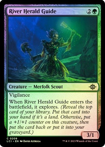 Producto - River Herald Guide Foil  Lost Caverns of Ixalan