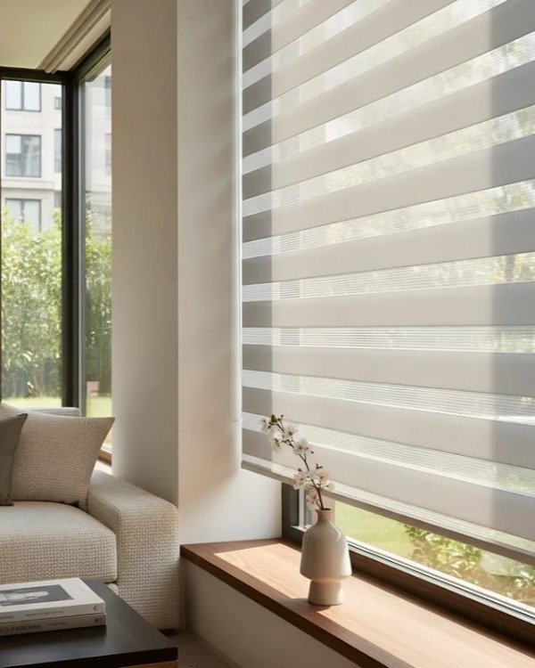 Producto - Cortina Roller Noche y Dia Zebra 160x200 cm