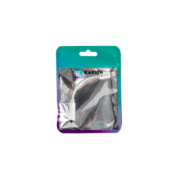 Producto - Adaptador Tipo C a 3.5mm Blanco Karsen