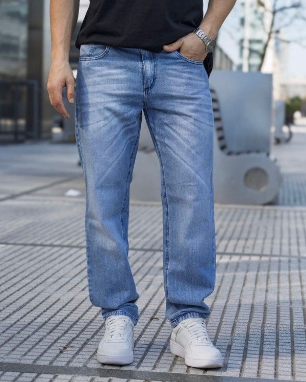 Producto - Jean Mom Celeste - 0