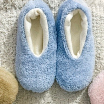Producto - Pantufla Nórdica Celeste