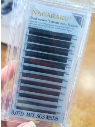 Producto - Pestañas mix curvatura D Nagaraku