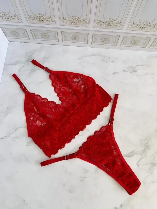 Producto - SET IRENE - ROJO