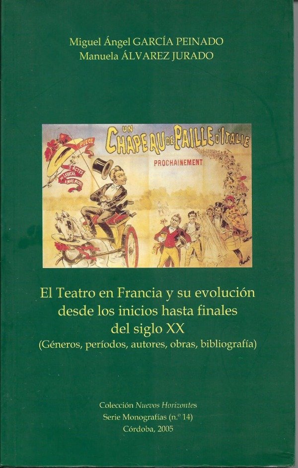 Producto - El Teatro en Francia y su evolución desde los inicios hasta finales del siglo XX