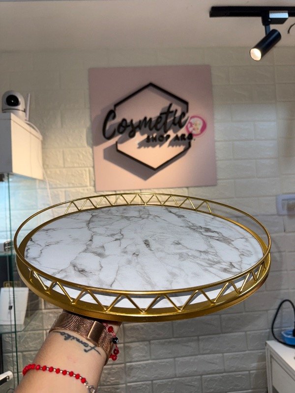 Producto - Bandeja Circular Marmol