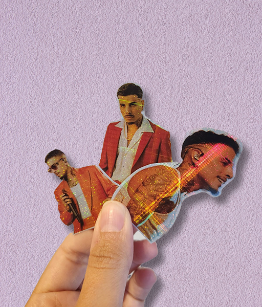 Producto - STICKERS HOLOGRÁFICOS - RAUW ALEJANDRO - SET #3