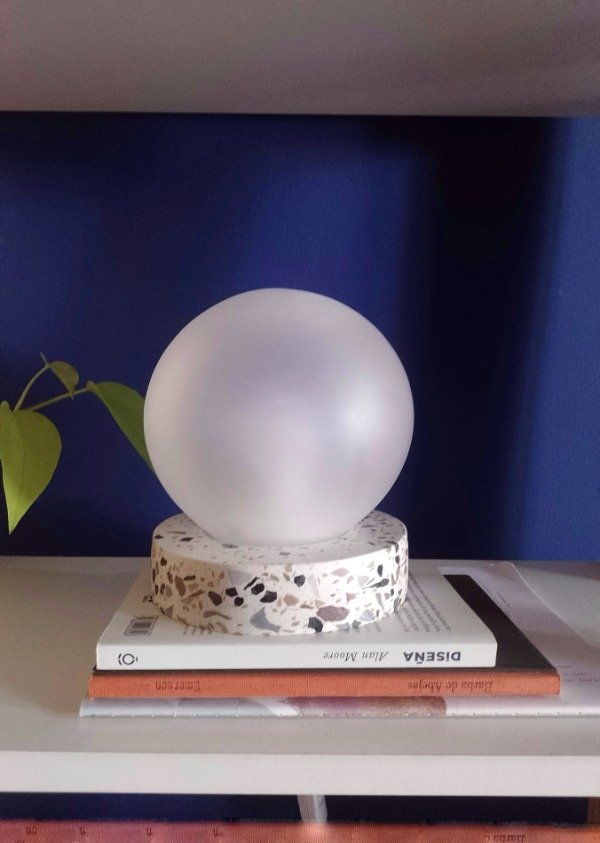 Producto - Luminaria de mesa / Velador con tulipa 15cm -  A PEDIDO